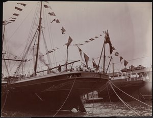 S.S. "Umbria" at Dock by Company Byron