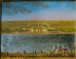 St. Hubert, a hunting lodge near Paris, built by Louis XV by Compigne Compigne