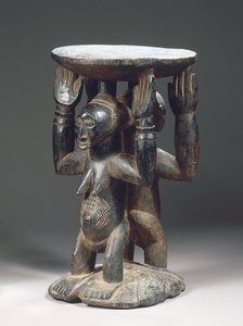 Luba Hemba stool by Congolese Congolese