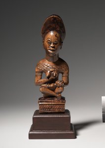Mother-and-Child Figure, mid to late 1800s