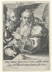 Evangelist Matthew by Conrad Goltz (possibly)