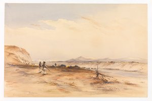 Hunting on the Santa Cruz River, c.1878 by Conrad Martens