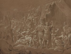 A Scene from the Life of Trajan by Conrad Metz