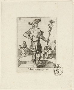 Mercurius, plate six from The Seven Planets by Conrad Meyer