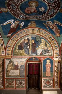Different Episodes of the Life of Saint Benedict: In the Center 