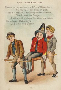 Nursery Rhyme: Guy Fawkes Day by Constance Haslewood
