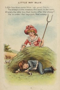 Nursery rhyme: Little Boy Blue by Constance Haslewood