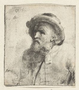 Bust of an Old Man by Constantijn à Renesse
