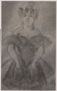 Buste de Femme by Constantin Guys