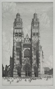 St. Gatiens, Tours by Constantin Guys
