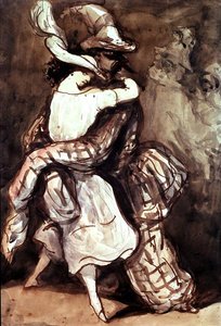 The Dancers by Constantin Guys