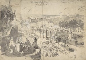The Visit of Napoléon III to Boulogne-sur-Mer by Constantin Guys