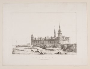 Kronborg Seen from the Northwest Side