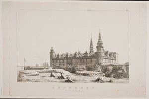 Kronborg Seen from the Northwest Side