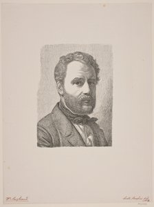 Portrait of Wilhelm Marstrand by Constantin Hansen