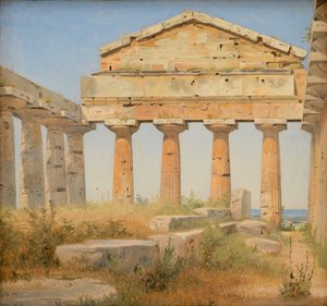 The Temple of Athena in Paestum