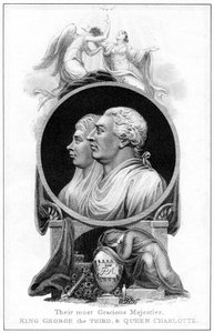 King George III and Queen Charlotte by Cooper