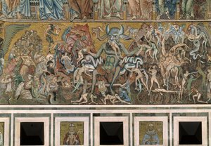 The Last Judgment (detail) by Coppo di Marcovaldo