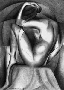 Abstract Female Form by Corné Akkers