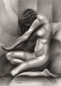 Abstract Graceful Figure
