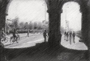 Arched Urban Scene