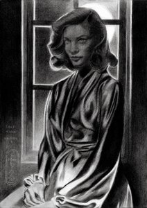 Classic Noir Woman by Corné Akkers