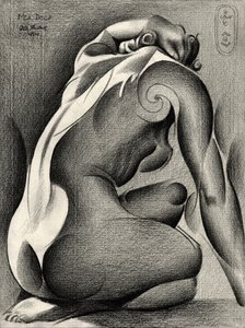 Deep Reflection Nude by Corné Akkers