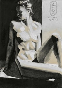 Elegant Geometric Nude by Corné Akkers