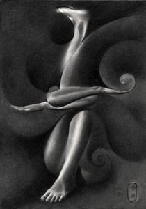 Elegant Surreal Figure