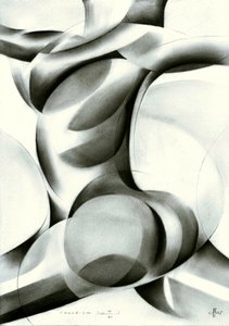 Flowing Abstract Form by Corné Akkers