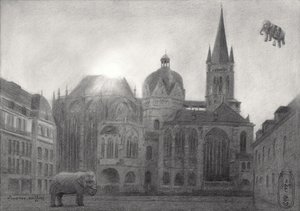 Flying Elephant Cathedral by Corné Akkers