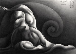 Golden Spiral Figure by Corné Akkers