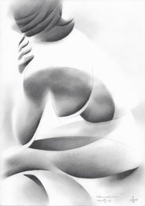 Graceful Female Form by Corné Akkers