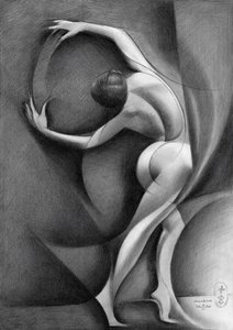 Graceful Nude Dancer