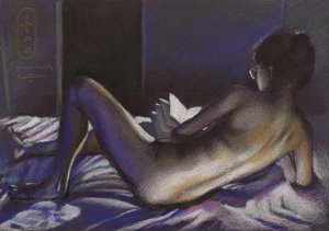 Nude Woman Reading
