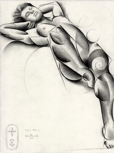 Peaceful Reclining Nude