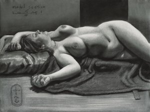 Realistic Charcoal Drawing