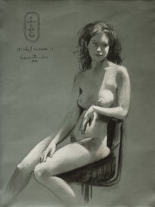 Seated Nude Study