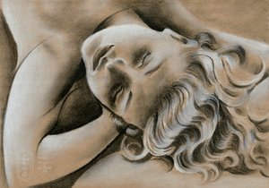 Serene Sleeping Woman by Corné Akkers