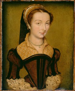 Portrait of Louise de Halluin, dame de Cipierre, c. 1555