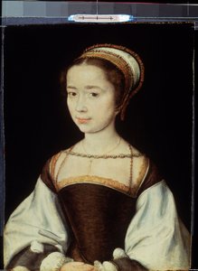 Portrait of a Young Woman by Corneille de la  Haye