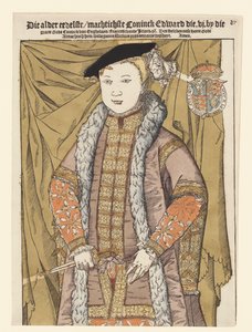 Portrait of Edward VI of England by Cornelis Anthonisz. (manner of)