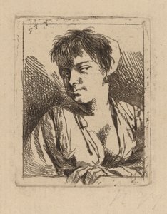 Bust of a Young Woman by Cornelis Pietersz Bega