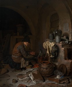 The Alchemist by Cornelis Bega