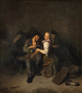 Young Couple in a Tavern