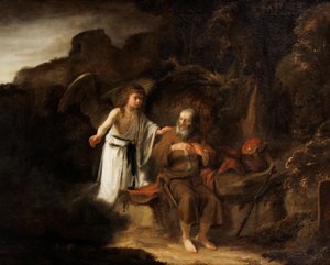 Landscape with Elijah and the Angel