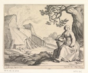 Woman by a Lime Kiln