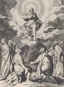 The Ascension by Cornelis Bloemaert