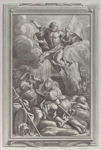 The Resurrection, 1662 by Cornelis Bloemaert
