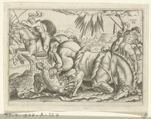 Conversion of Paul (series title: The Life of Paul) by Cornelis Bos
